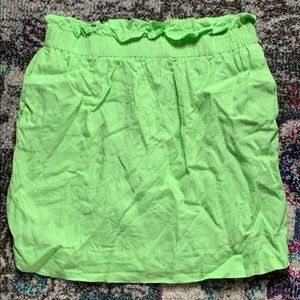 J. Crew Linen Skirt with Pockets - Size 10